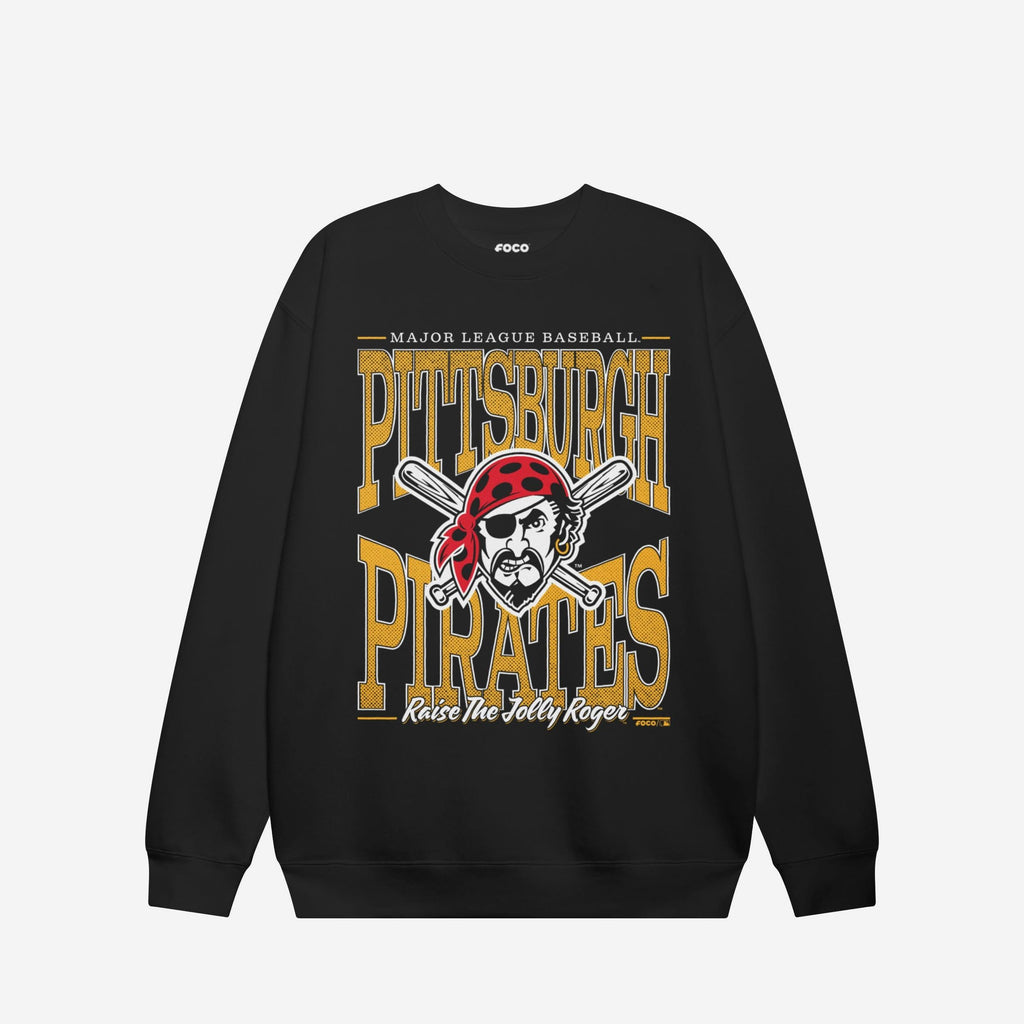 Pittsburgh Pirates Diamond Dynasty Crew Neck Sweatshirt FOCO S - FOCO.com