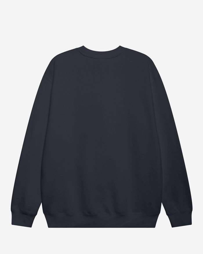 Washington Nationals Primary Logo Crew Neck Sweatshirt FOCO Navy S - FOCO.com