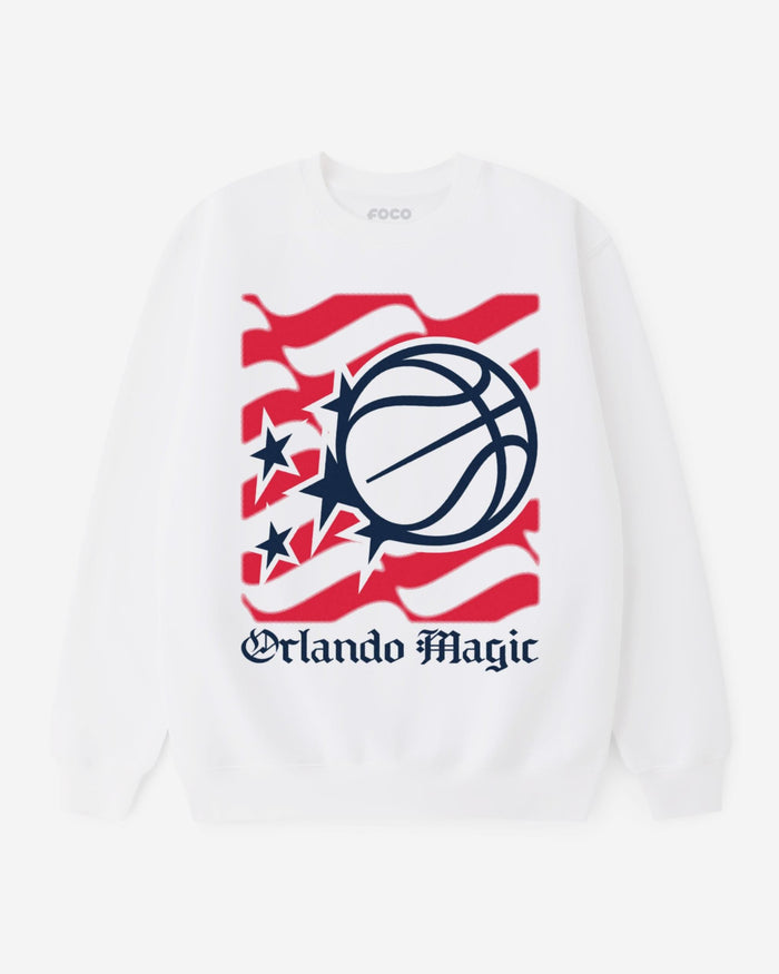 Orlando Magic American Heritage Wordmark Crew Neck Sweatshirt FOCO S - FOCO.com