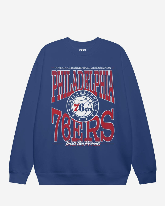 Philadelphia 76ers Diamond Dynasty Crew Neck Sweatshirt FOCO S - FOCO.com