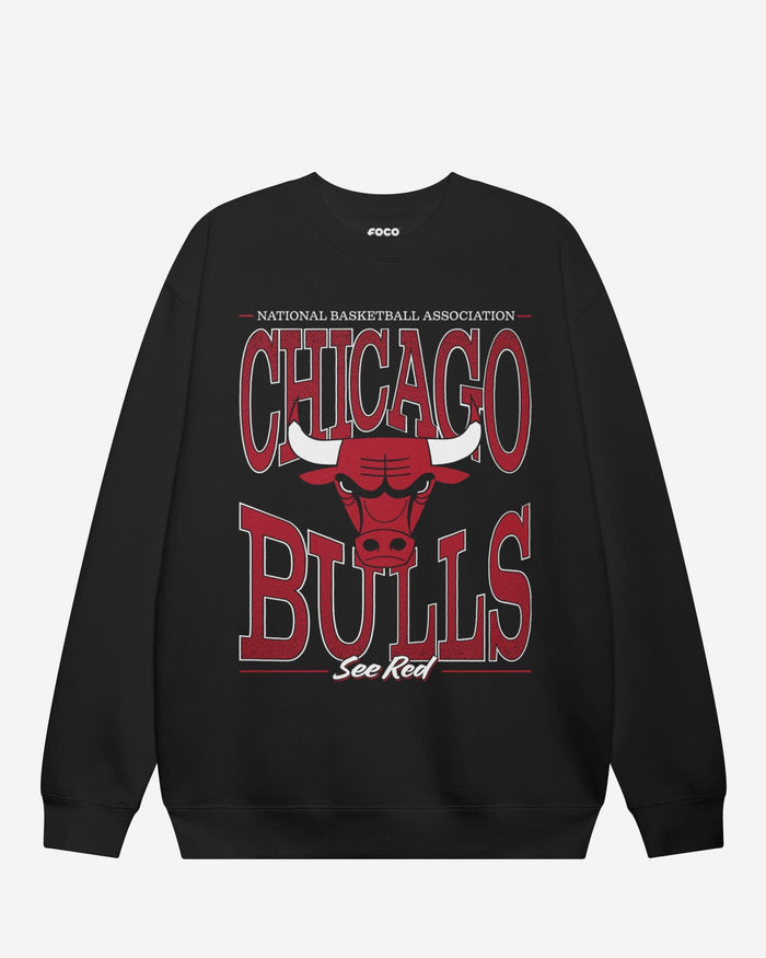 Chicago Bulls Diamond Dynasty Crew Neck Sweatshirt FOCO S - FOCO.com