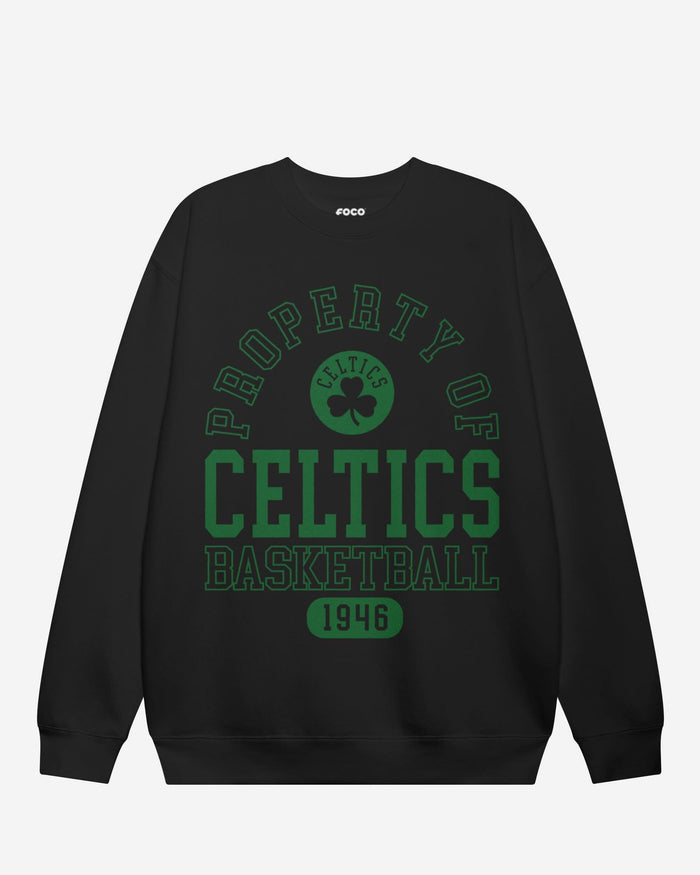 Boston Celtics Property Of Crew Neck Sweatshirt FOCO S - FOCO.com