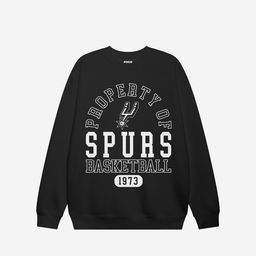 San Antonio Spurs Property Of Crew Neck Sweatshirt FOCO S - FOCO.com