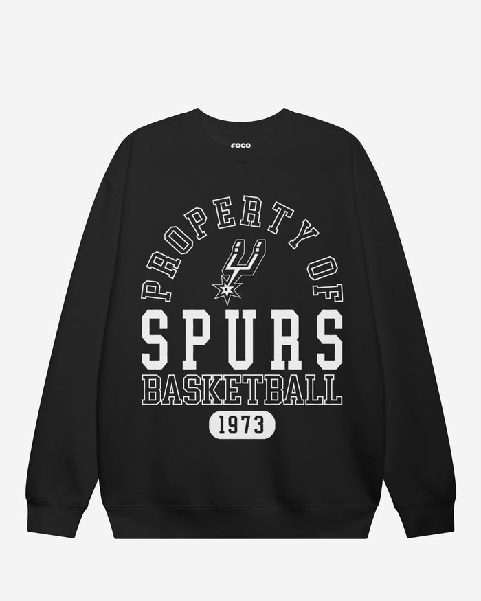 San Antonio Spurs Property Of Crew Neck Sweatshirt FOCO S - FOCO.com