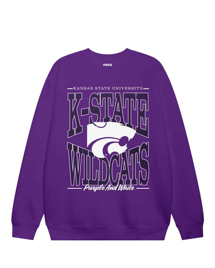 Kansas State Wildcats Diamond Dynasty Crew Neck Sweatshirt
