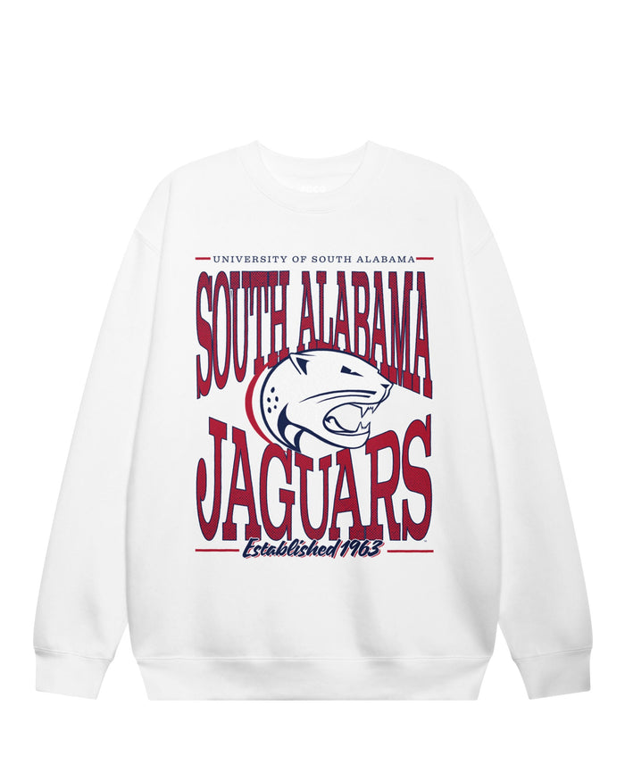 South Alabama Jaguars Diamond Dynasty Crew Neck Sweatshirt