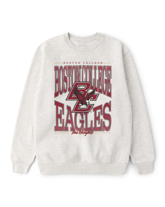 Boston College Eagles Diamond Dynasty Crew Neck Sweatshirt