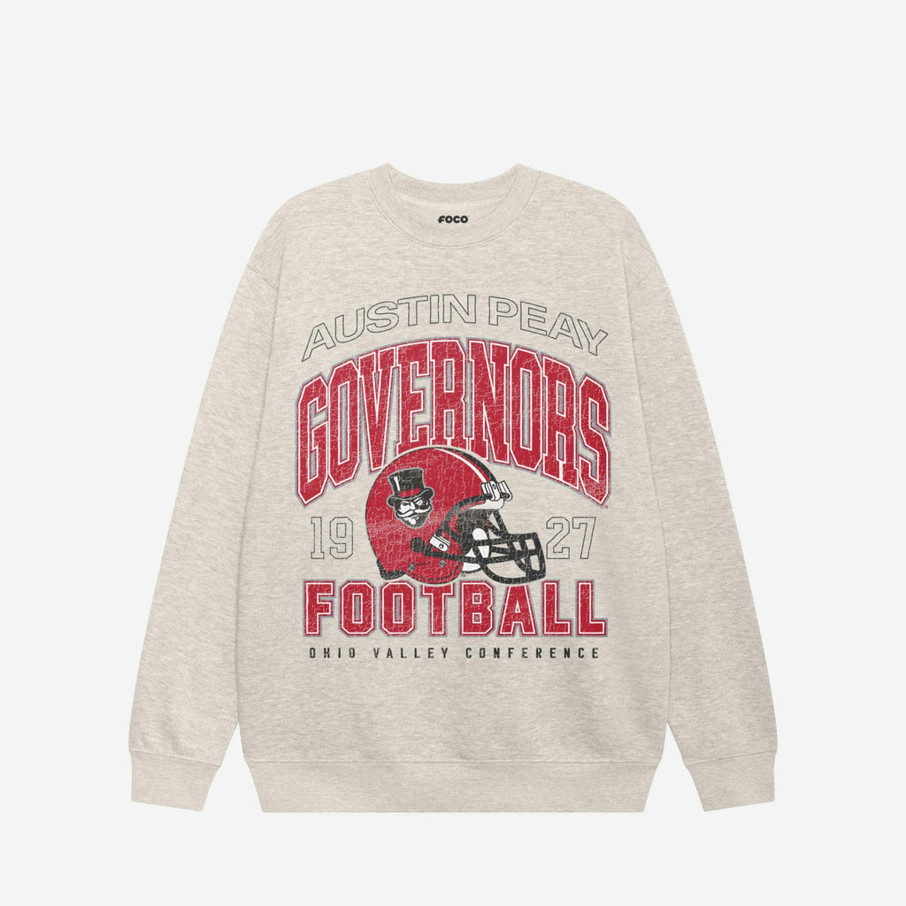 Austin Peay Governors Varsity Crew Neck Sweatshirt FOCO S - FOCO.com