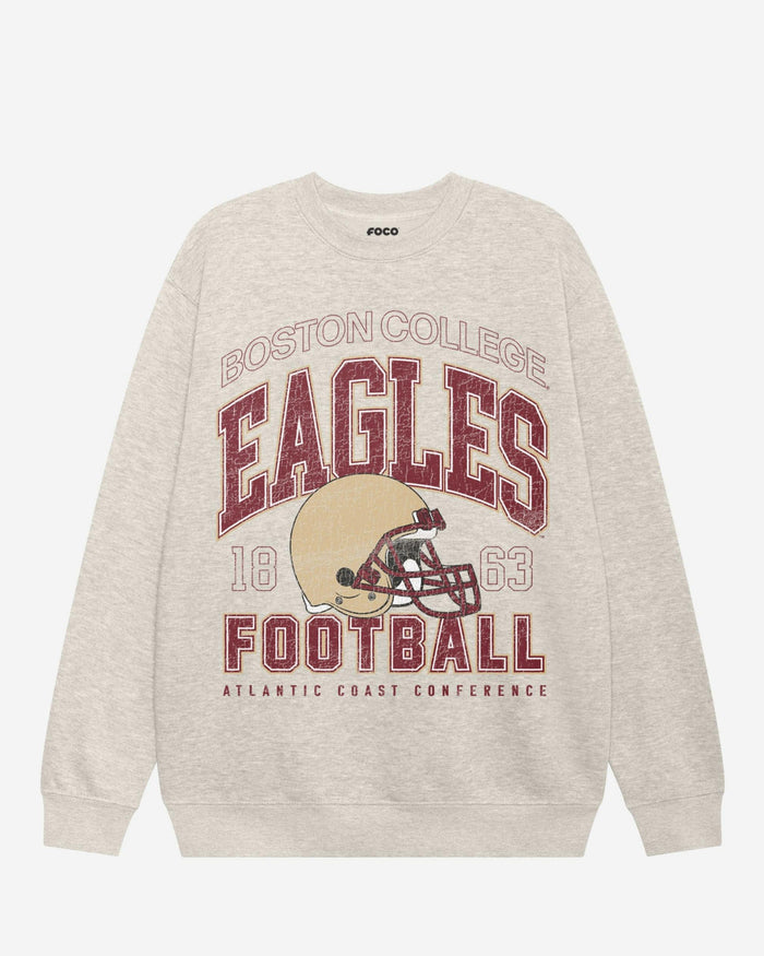 Boston College Eagles Varsity Crew Neck Sweatshirt FOCO S - FOCO.com