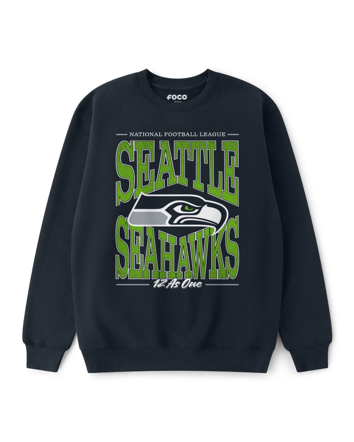 Seattle Seahawks Diamond Dynasty Crew Neck Sweatshirt