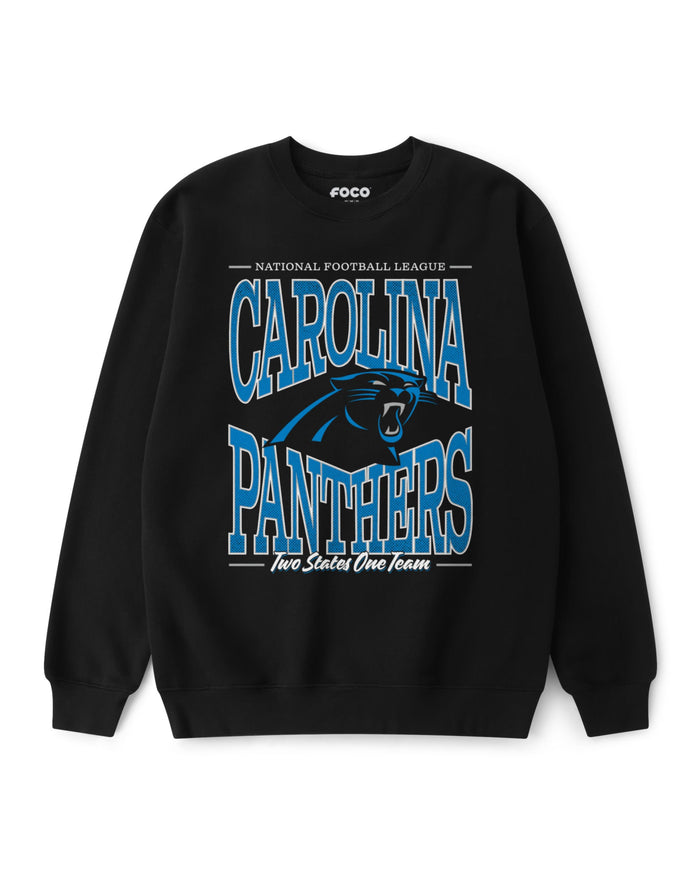 Carolina Panthers Diamond Dynasty Crew Neck Sweatshirt FOCO S - FOCO.com
