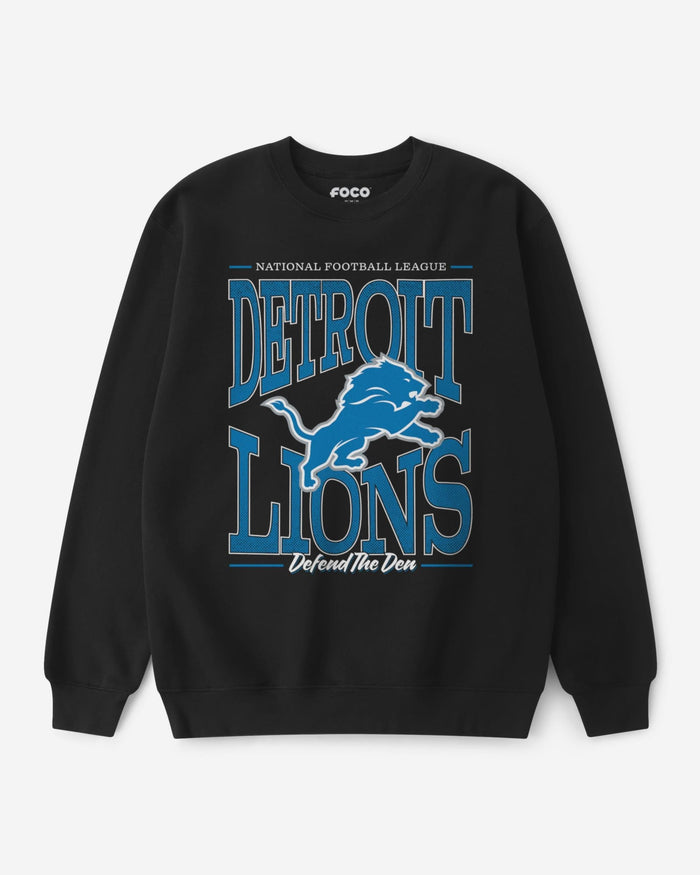 Detroit Lions Diamond Dynasty Crew Neck Sweatshirt
