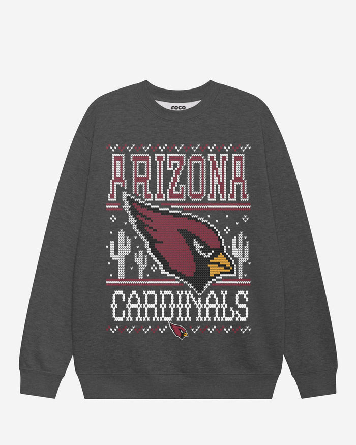 Arizona Cardinals Holiday Crew Neck Sweatshirt FOCO S - FOCO.com