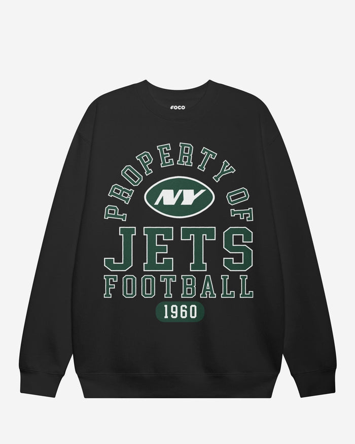 New York Jets Property of Crew Neck Sweatshirt FOCO S - FOCO.com