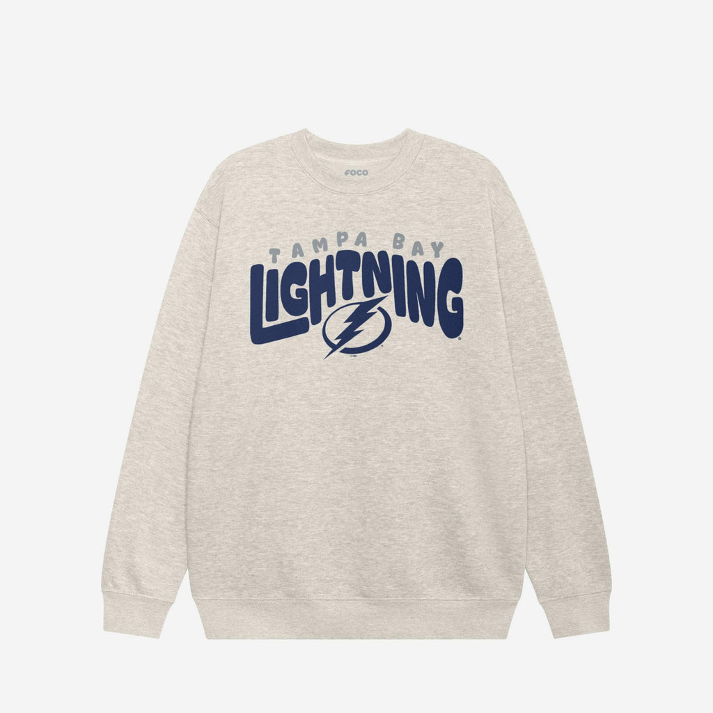 Tampa Bay Lightning Bubble Crew Neck Sweatshirt FOCO S - FOCO.com