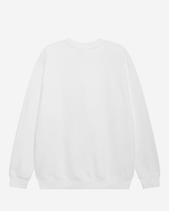 Utah Mammoth Tertiary Logo Crew Neck Sweatshirt FOCO Athletic Heather S - FOCO.com