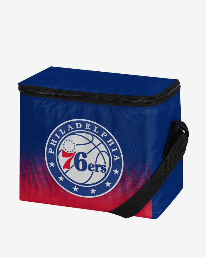 Philadelphia 76ers Exclusive Big Logo Stripe 6 Pack Cooler FOCO - FOCO.com