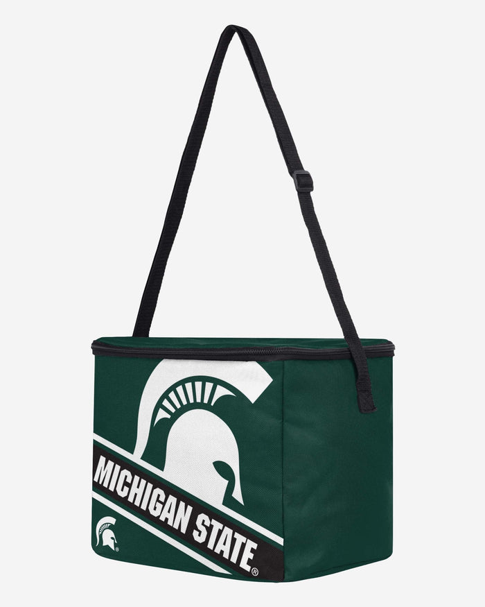 Michigan State Spartans Big Logo Stripe 12 Pack Cooler FOCO - FOCO.com