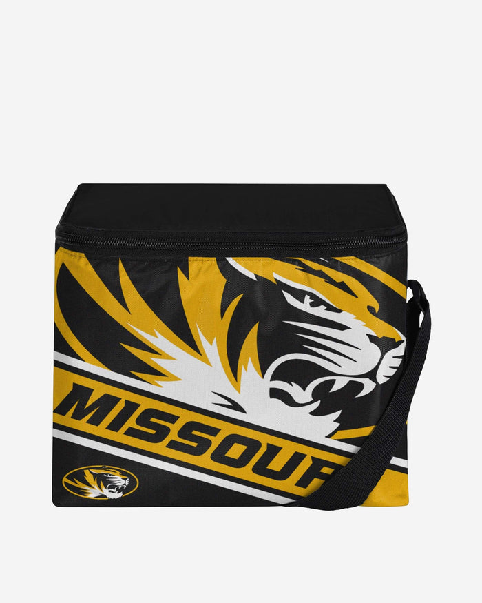 Missouri Tigers Big Logo Stripe 6 Pack Cooler FOCO - FOCO.com