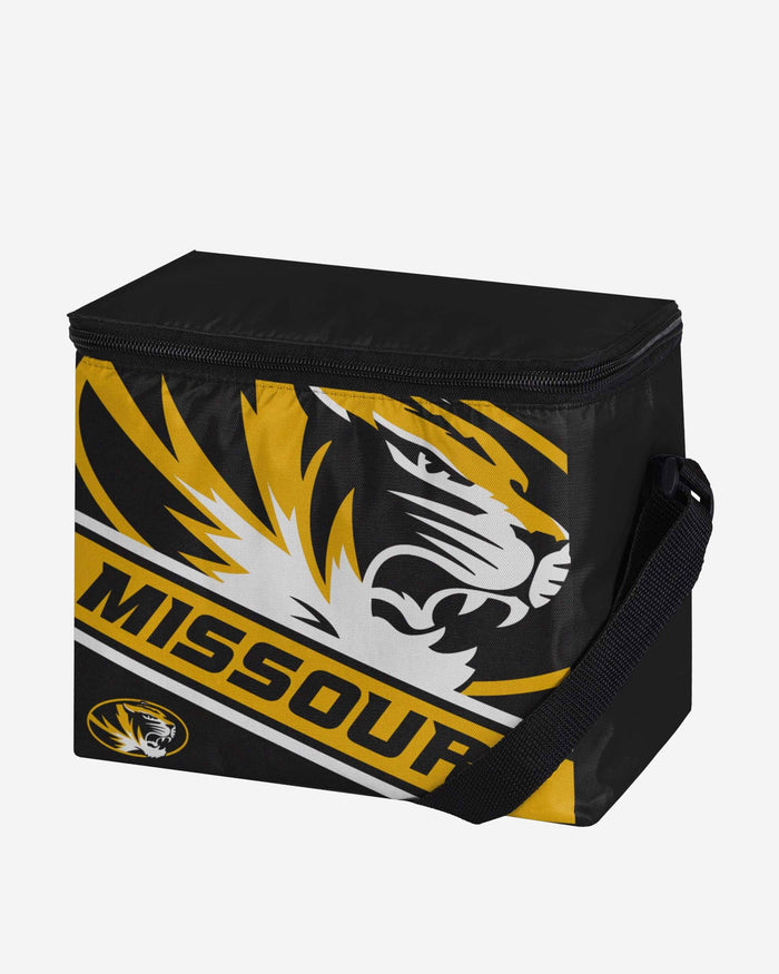 Missouri Tigers Big Logo Stripe 6 Pack Cooler FOCO - FOCO.com