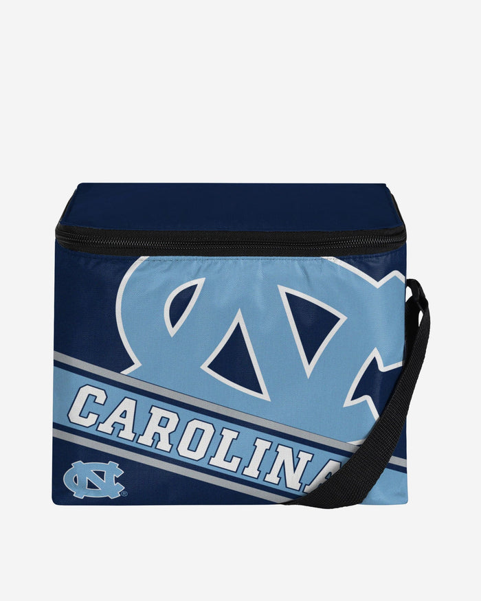 North Carolina Tar Heels Big Logo Stripe 6 Pack Cooler FOCO - FOCO.com