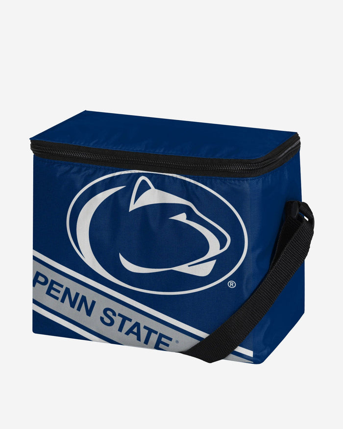 Penn State Nittany Lions Big Logo Stripe 6 Pack Cooler FOCO - FOCO.com