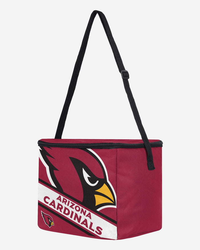 Arizona Cardinals Big Logo Stripe 12 Pack Cooler FOCO - FOCO.com