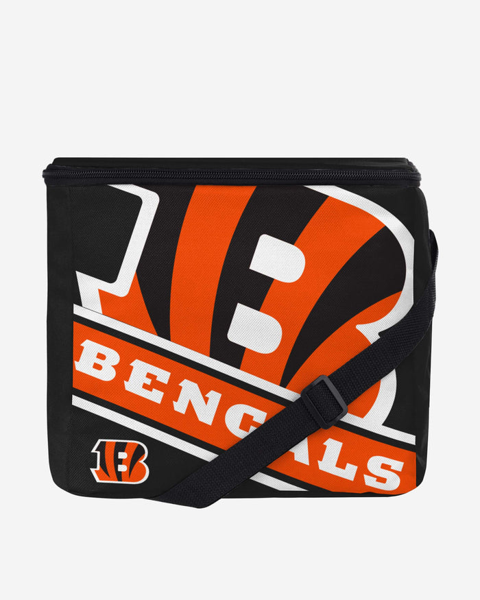 Cincinnati Bengals Big Logo Stripe 12 Pack Cooler FOCO - FOCO.com