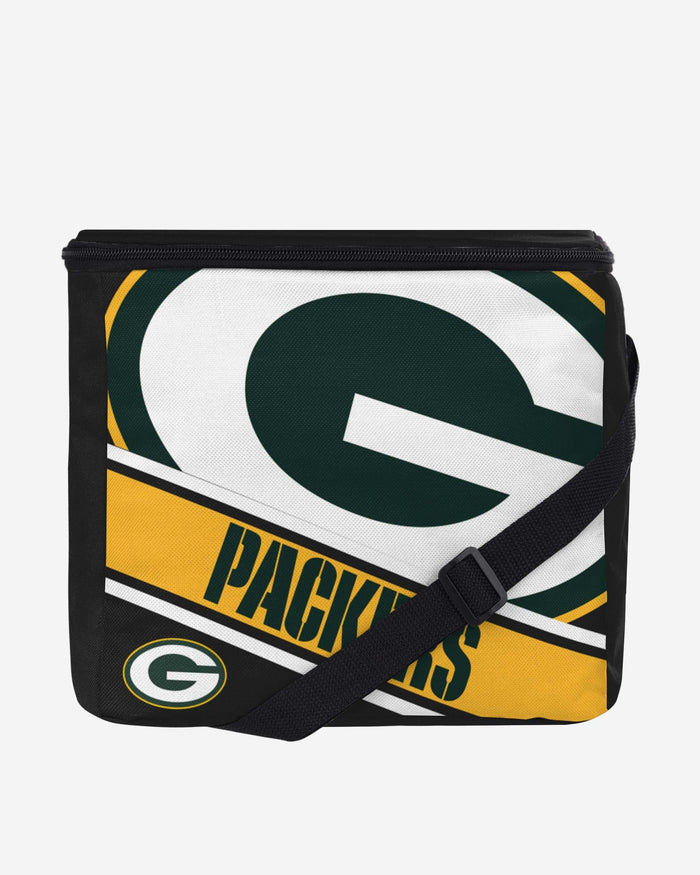 Green Bay Packers Big Logo Stripe 12 Pack Cooler FOCO - FOCO.com