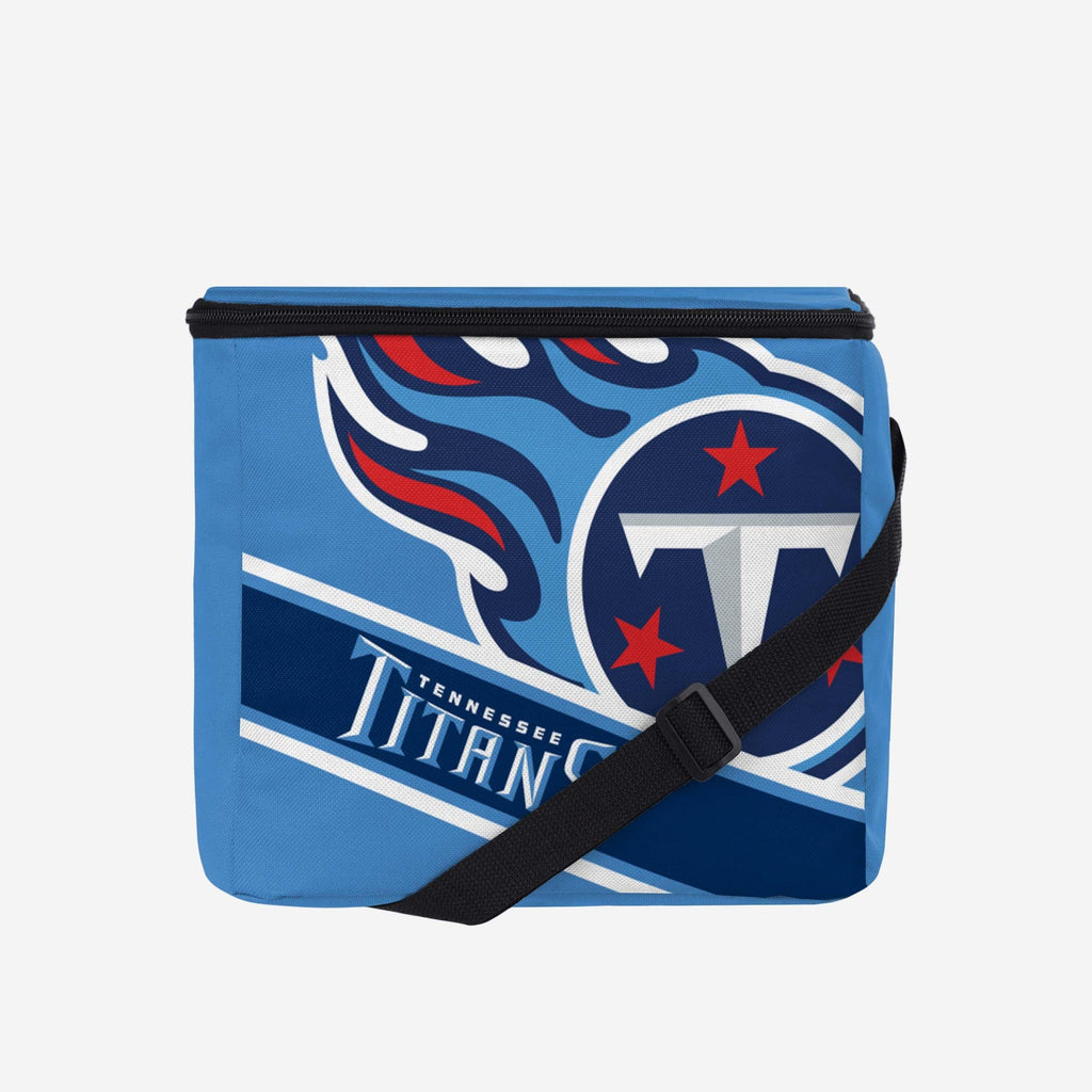 Tennessee Titans Big Logo Stripe 12 Pack Cooler FOCO - FOCO.com