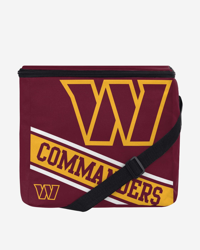 Washington Commanders Big Logo Stripe 12 Pack Cooler FOCO - FOCO.com