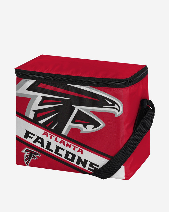 Atlanta Falcons Big Logo Stripe 6 Pack Cooler FOCO - FOCO.com