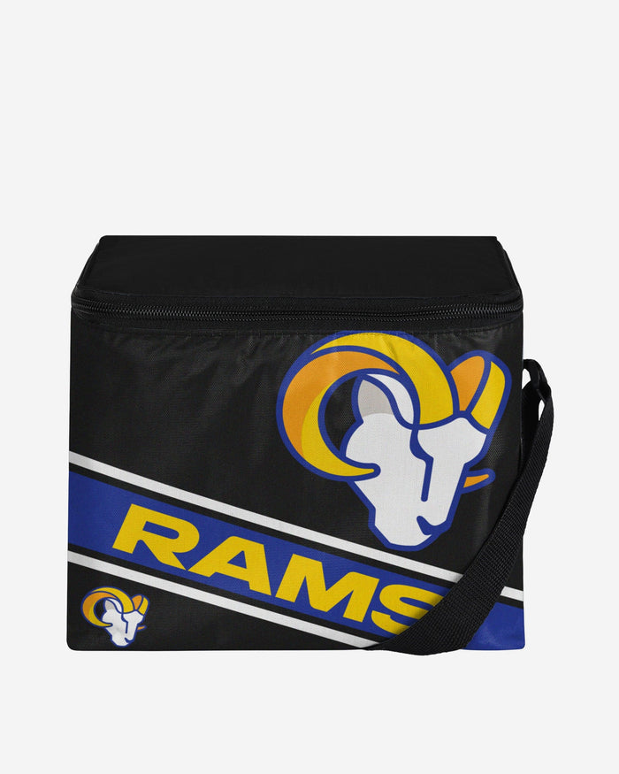 Los Angeles Rams Exclusive Big Logo Stripe 6 Pack Cooler FOCO - FOCO.com