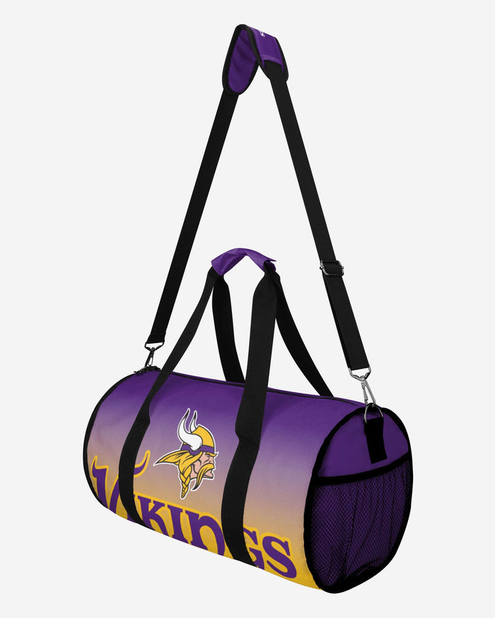 Minnesota Vikings Gradient Cooler Duffle Bag FOCO - FOCO.com