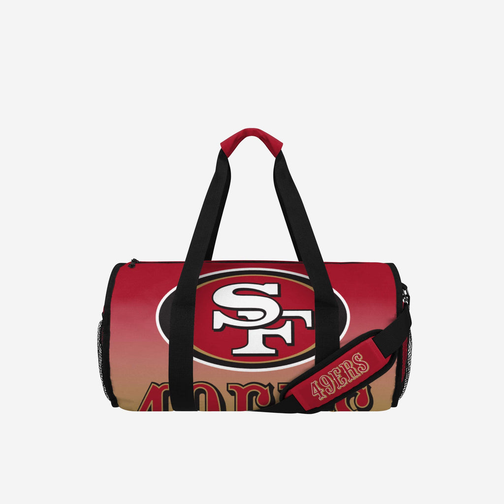 San Francisco 49ers Gradient Cooler Duffle Bag FOCO - FOCO.com