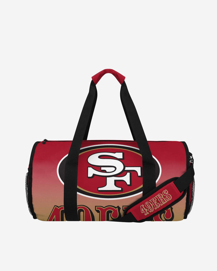 San Francisco 49ers Gradient Cooler Duffle Bag FOCO - FOCO.com