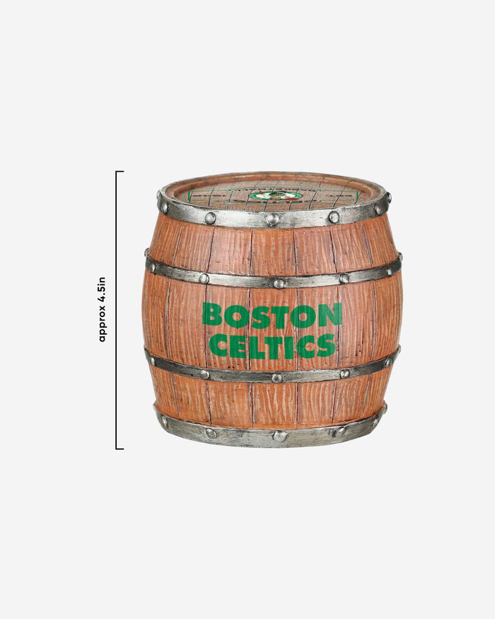 Boston Celtics 5 Pack Barrel Coaster Set FOCO - FOCO.com