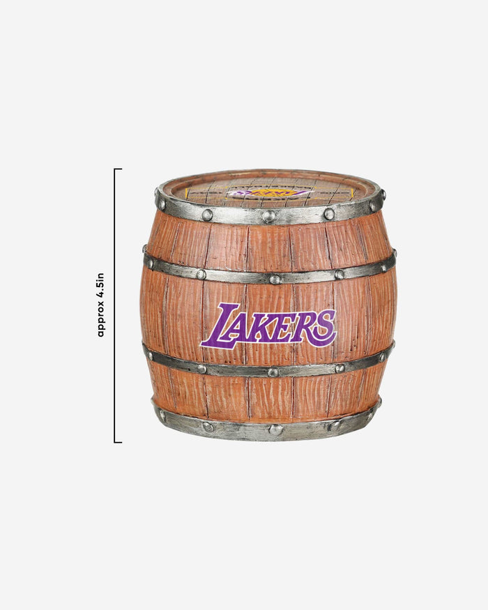 Los Angeles Lakers 5 Pack Barrel Coaster Set FOCO - FOCO.com