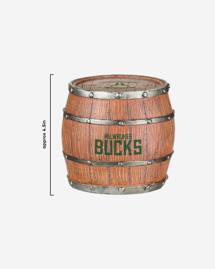 Milwaukee Bucks 5 Pack Barrel Coaster Set FOCO - FOCO.com