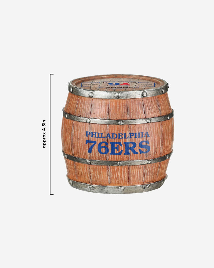 Philadelphia 76ers 5 Pack Barrel Coaster Set FOCO - FOCO.com