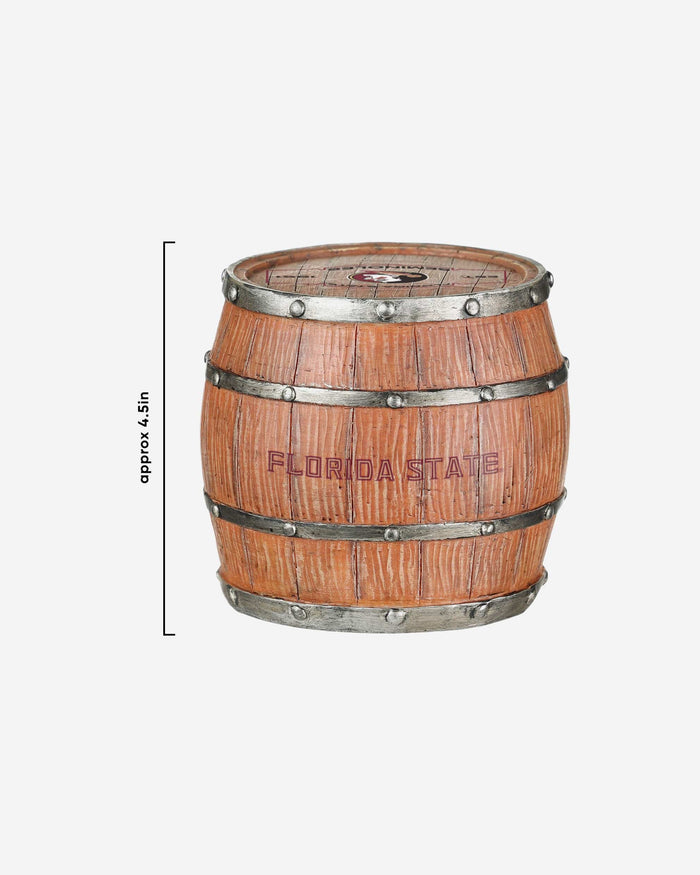 Florida State Seminoles 5 Pack Barrel Coaster Set FOCO - FOCO.com