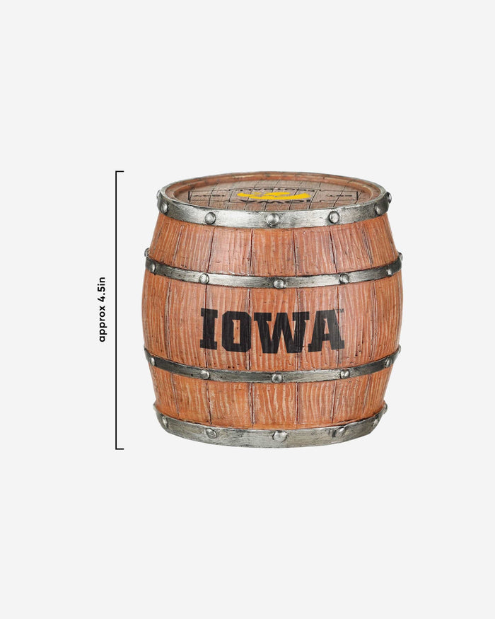 Iowa Hawkeyes 5 Pack Barrel Coaster Set FOCO - FOCO.com