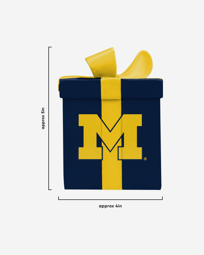 Michigan Wolverines Holiday 5 Pack Coaster Set FOCO - FOCO.com