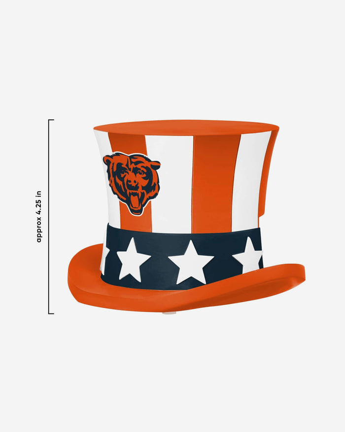 Chicago Bears Americana Resin Coaster Set FOCO - FOCO.com