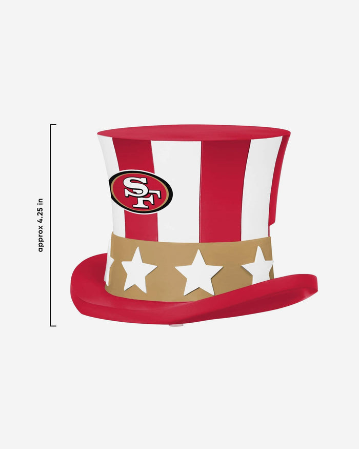 San Francisco 49ers Americana Resin Coaster Set FOCO - FOCO.com