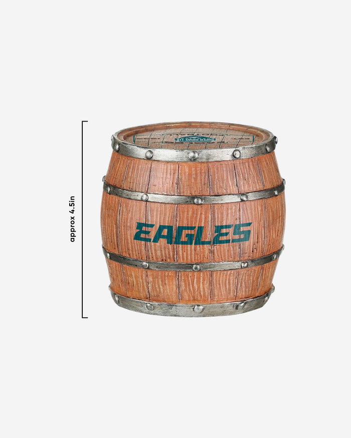 Philadelphia Eagles Super Bowl LIX Champions 5 Pack Barrel Coaster Set FOCO - FOCO.com