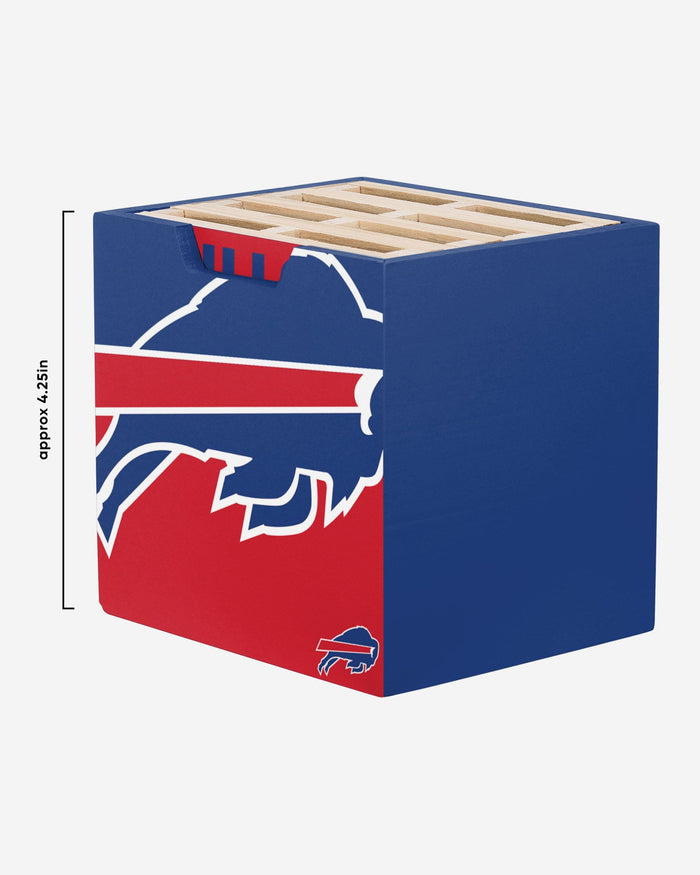 Buffalo Bills 4 Pack Pallet Coaster Set FOCO - FOCO.com