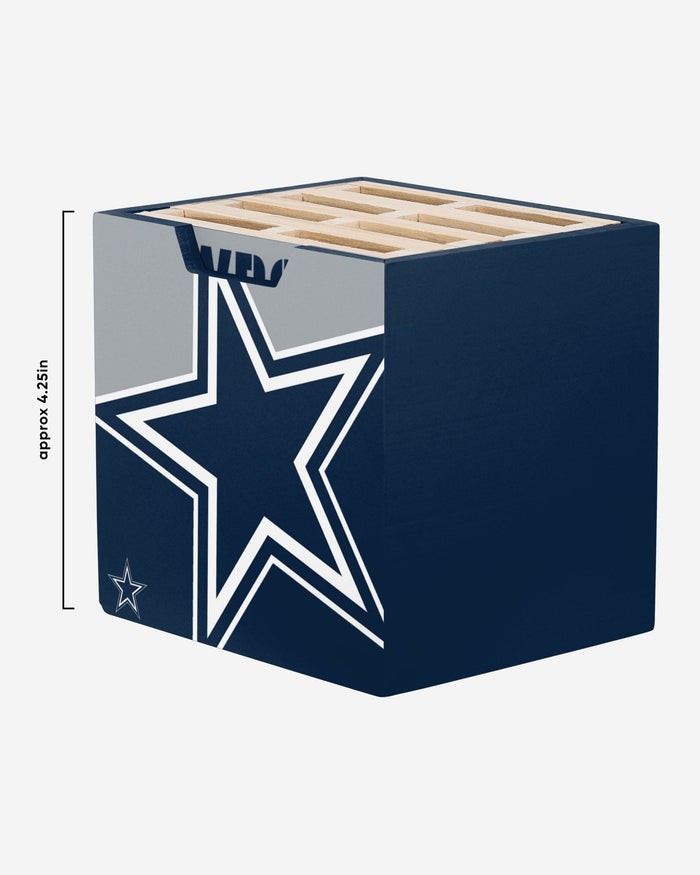 Dallas Cowboys 4 Pack Pallet Coaster Set FOCO - FOCO.com