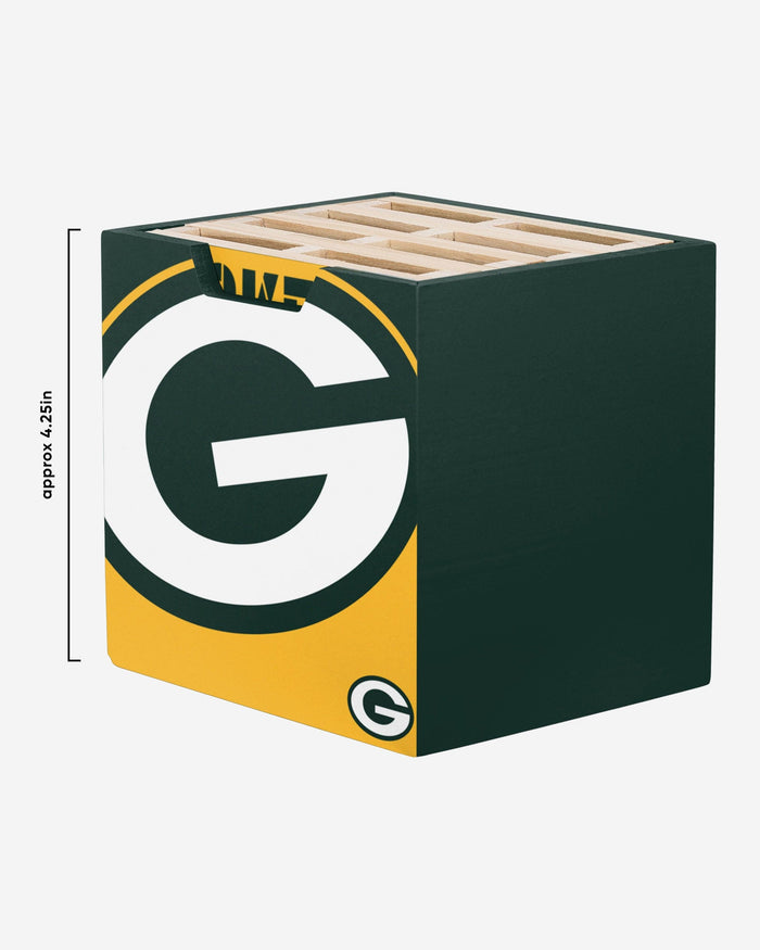 Green Bay Packers 4 Pack Pallet Coaster Set FOCO - FOCO.com