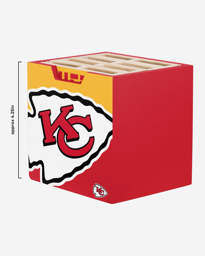 Kansas City Chiefs 4 Pack Pallet Coaster Set FOCO - FOCO.com